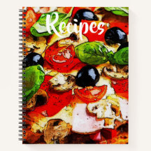 Livro Rustic Italiano Pizza Recipiente