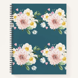 Livro Verde Floral Floral Floreal