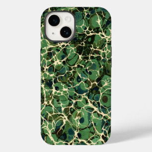 Livro Verde Vintage Marbled