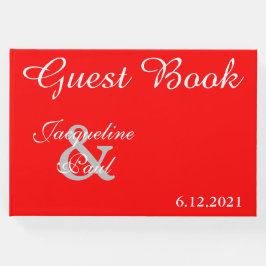 Livro Vermelho de Casamentos de Corações Sunset