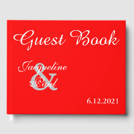 Livro Vermelho de Casamentos de Corações Sunset