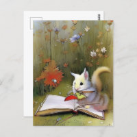 Livros, Cartão Postal para Postcrossing