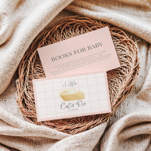 Livros Cutie Pie para Bebê Cartão - Chá de Bebê de (Criador carregado)