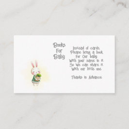 Livros de animais florestais para cartão de gabine