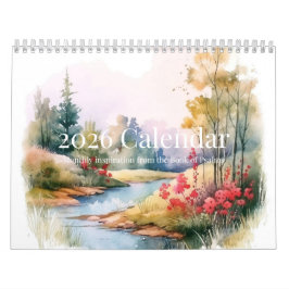 Livros de Calendário de Parede Inspiracional 2026 