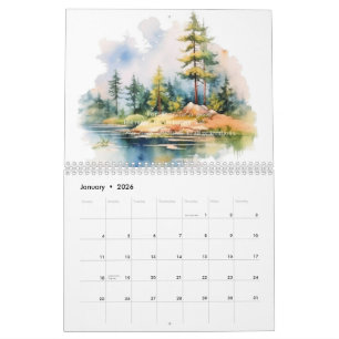 Livros de Calendário de Parede Inspiracional 2026 