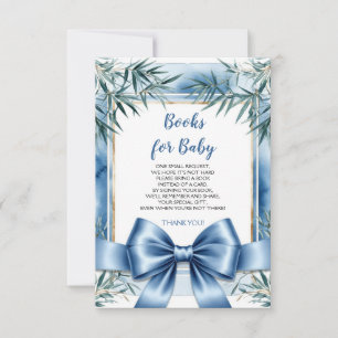 Livros de Chinoiserie Blue Ribbon para Cartão de B