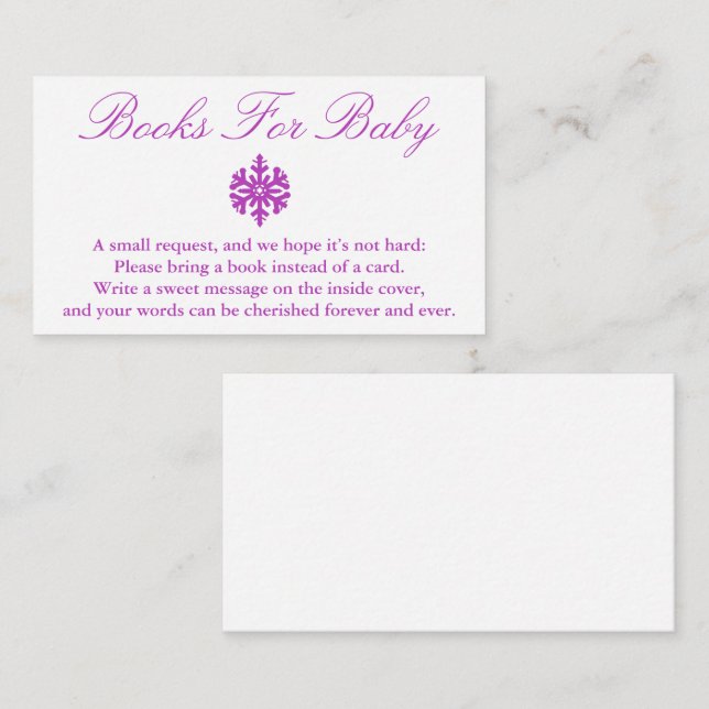 Livros de Chuvaveis de Bebê para Cartão de Chuvave (Frente/Verso)