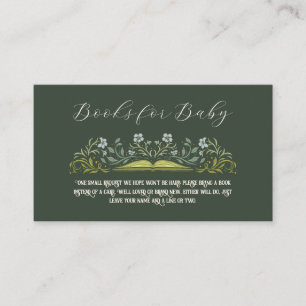 Livros de Chuvinha de Bebê para Cartão de Inserção