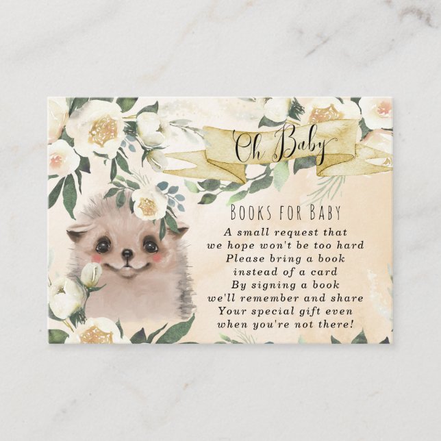 livros de ourivesaria para bebês para cartão de pe (Frente)