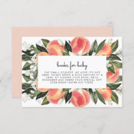 Livros de Pêssego SAVANNAH para Cartão de Chá de f