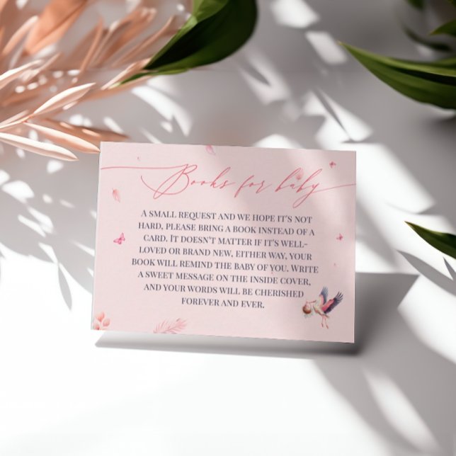 Livros de Storages Rosa para o Cartão de Recepção  (Criador carregado)