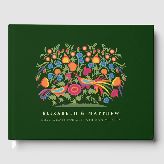 Livros de visitas de aniversário de casamento de 7 (Frente)