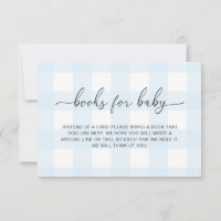 Livros de Xadrez Azul para Cartão de Bebê