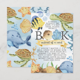 Livros Debaixo do Mar para Bebê Cartão de Pedido I