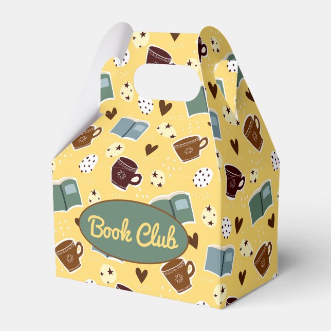 Livros e Caixa de Favoritos do Café (Frente)