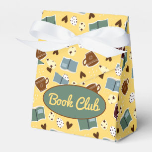 Livros e Caixa de Favoritos do Café