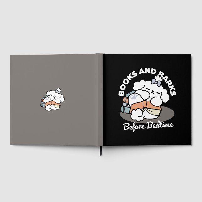 Livros e Latidos - Design de Leitura de Cachorro S (Completo)