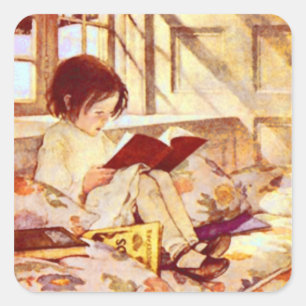 Livros ilustrados na etiqueta do inverno