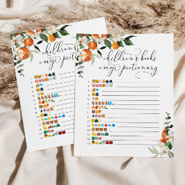 Livros infantis Little Cutie jogo de adivinhação d