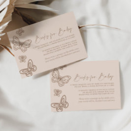 Livros Minimalistas para Cartão de Bebê