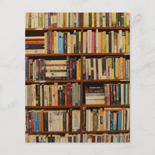 Livros na biblioteca