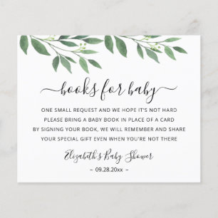 Livros para a festa do Chá de fraldas da placa de