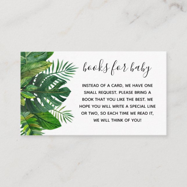 Livros para Bebê | Inserção do Convite ao Chá de f (Frente)