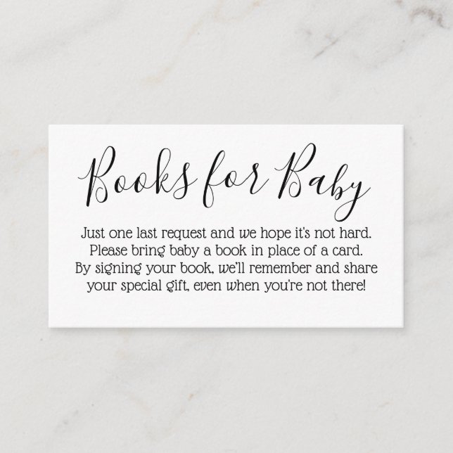 Livros Para Cartão De Bebê (Frente)