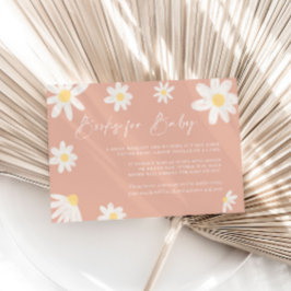 Livros para Cartão de Bebê Blush Daisy Pink