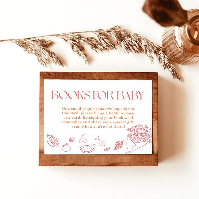 Livros para Cartão de Bebê, Chá de fraldas de cres (Criador carregado)