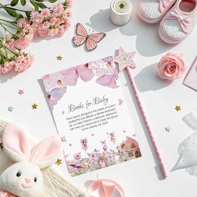 Livros para Cartão de Bebê - Chá de fraldas de Fad (Criador carregado)