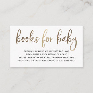 Livros para Cartão de Inserção de Bebê