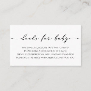 Livros para Cartão de Inserção de Bebê