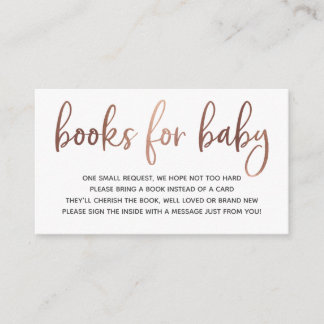 Livros para Cartão de Inserção de Bebê