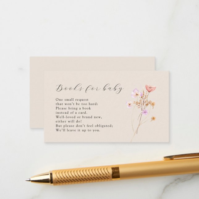 Livros Para Cartão De Recepção Para Bebês (Frente/Verso In Situ)