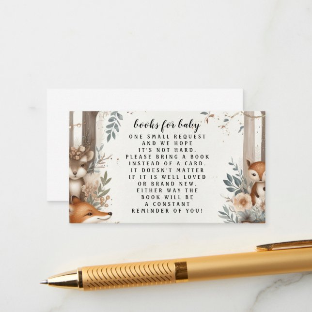 Livros para cartões de bebê (Frente/Verso In Situ)