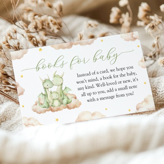 Livros para Dragões Pequenos para Cartão de Recepç (Criador carregado)