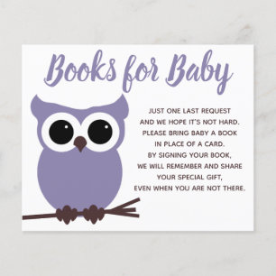 Livros para Inserção de Chá de fraldas de Bebê