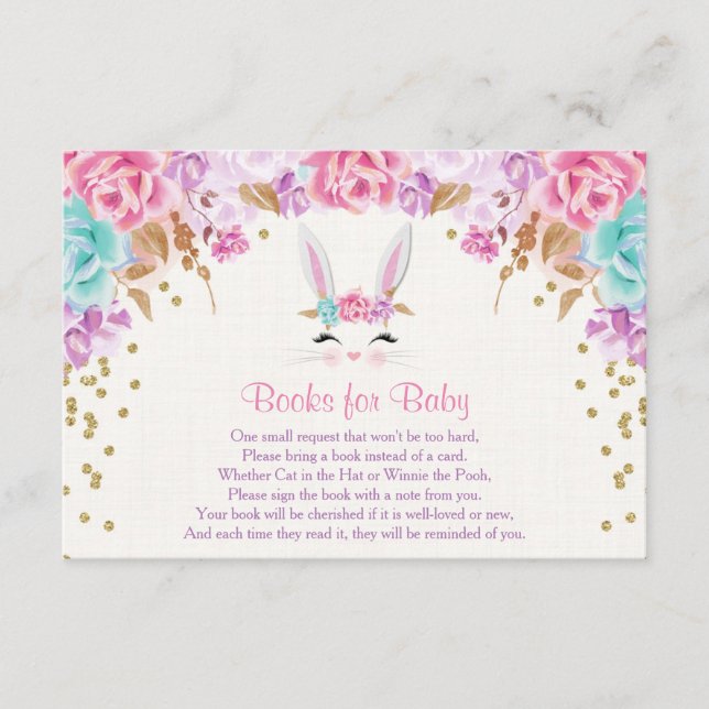 Livros para o bebê, inserções do pedido do livro (Frente)