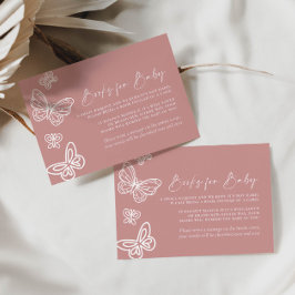 Livros Rosa para Cartão Bebê