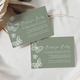 Livros Verdes Sage para Cartão Bebê