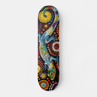 Lizard - Estilo aborígene - Decodificação do skate