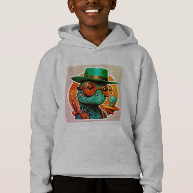 Lizard Lunge Unisex T-Shirts (Frente)