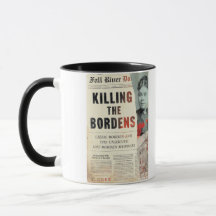 Lizzie Borden, citação e caneca de cobrir