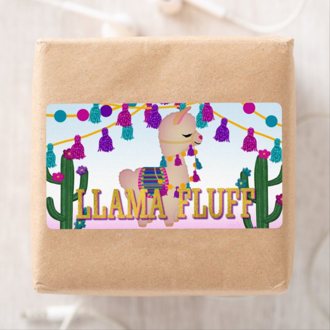 LLAMA FLUFF | Tratar os adesivos do topo da bolsa (Insitu)