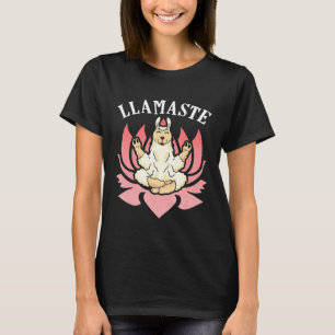 Llama Mãe Camisa Dia de as mães Yoga Namaste Lla