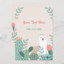 Llama Qualquer Convite Para Evento