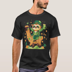 Llama St Patricks Beer Tank Top