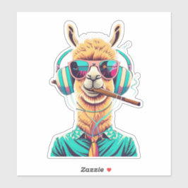 Llama Sticker, belos adesivos clássicos